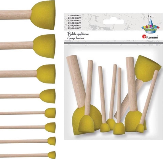 Picture of Titanum Pdzle gbkowe okrge mix 8szt