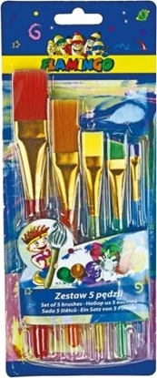 Attēls no Titanum Pdzle szkolne z akrylowym uchwytem FLAMINGO 5szt. Titanum