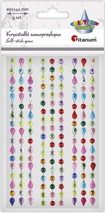 Изображение Titanum Pereki samoprzylepne Paski mix 9szt