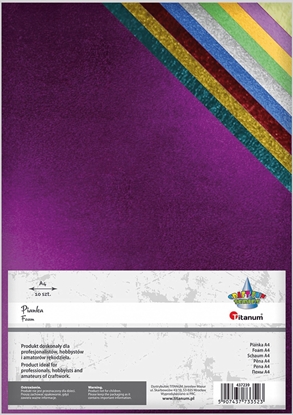 Attēls no Titanum Pianka metaliczna 20x30cm 10 kolorów