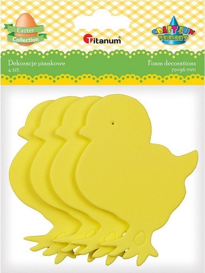 Picture of Titanum Piankowe kurczaczki 70x96mm 4szt