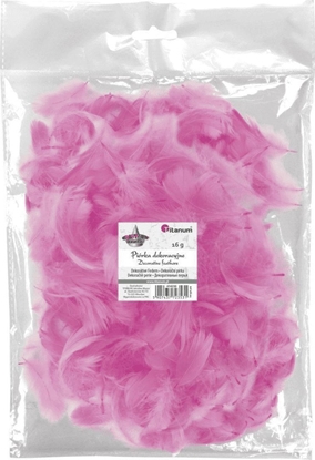 Picture of Titanum Piórka puch 16g jasnoróowe