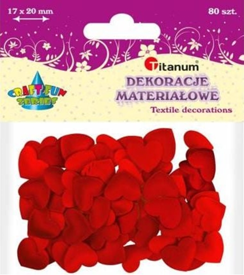 Picture of Titanum Serca materiaowe 17x20mm 80szt