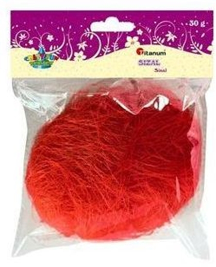 Picture of Titanum Sisal Grass 30g czerwony