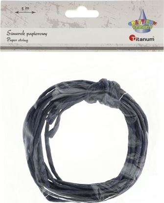 Picture of Titanum Sznurek papierowy 3.5mmx5m czarny