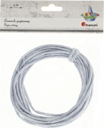 Picture of Titanum Sznurek papierowy 3.5mmx5m szary