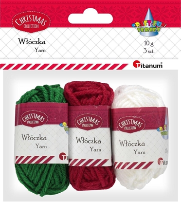 Attēls no Titanum Wóczka 3x10g kolory witeczne Titanum