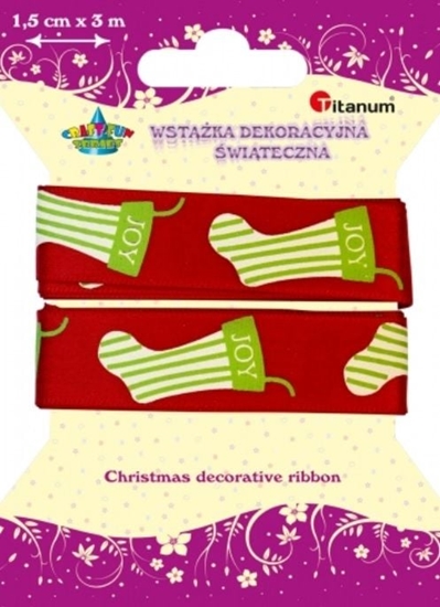 Picture of Titanum Wstka 1,5cm/3m Xmas DD146