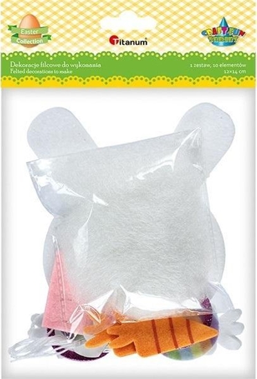 Picture of Titanum Zestaw gowa zajca do zoenia 123x142mm 1szt