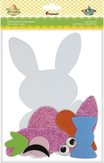 Изображение Titanum Zestaw piankowy zajc z marchewk 1szt