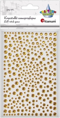 Attēls no Titatnum Kreatywne Krysztaki samoprzylepne Okrge zote 325szt