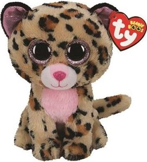 Изображение TY INC. TY BEANIE BOOS LIVVIE brzowo/róowy leopard 24cm 36490 TY