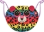 Attēls no TY Maseczka DOTTY - wielokolorowy leopard 95702