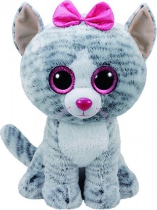 Picture of TY Meteor Maskotka Beanie Boos Kiki - Szary kot, 42 cm