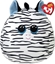 Изображение TY Squishy Beanies Xander - zebra 22cm