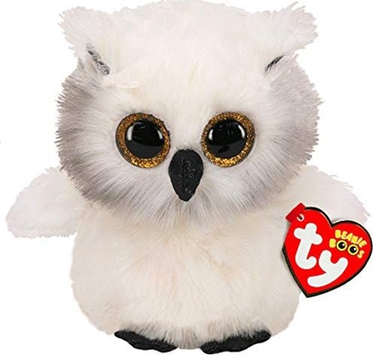 Attēls no TY Ty Beanie Boos Austin, Owl 15cm - 36305
