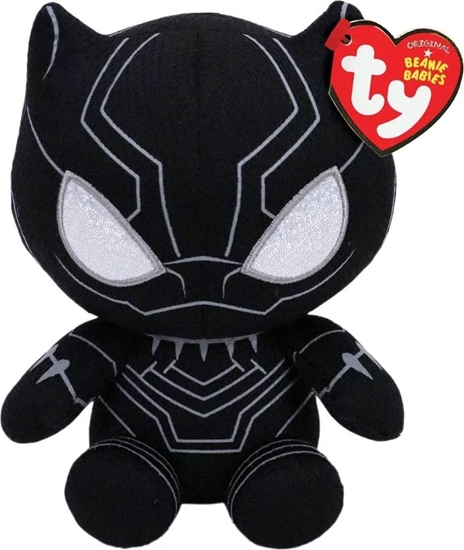 Picture of TY Ty Marvel Avengers Black Panther Soft Toy (15 cm)