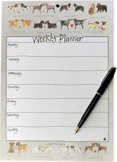 Изображение Tygodniowy planer A4/60K WP01 Urocze pary psów