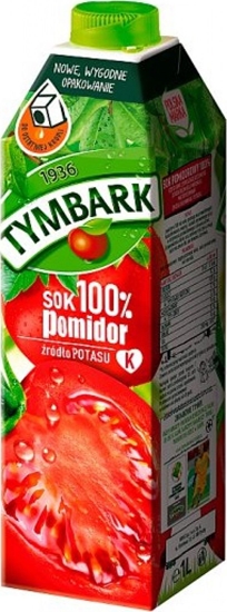 Picture of Tymbark Sok TYMBARK, 1 l, pomidorowy
