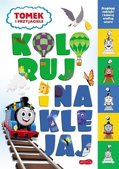 Picture of Tomek i przyjaciele. Koloruj i naklejaj 2