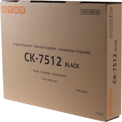Picture of Toner Utax  CK-7512 Black Orygina  (1T02V70TA)