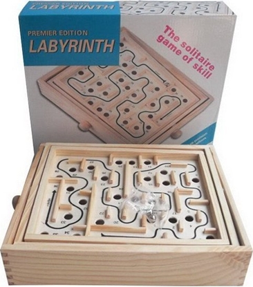 Picture of Tooky Toy Drewniana Gra Zrcznociowa Labirynt