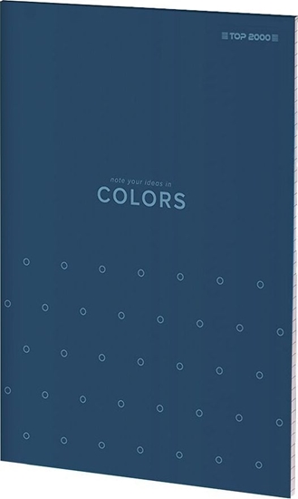 Picture of Top 2000 Blok notatnikowy Top 2000 Colors A5/50k kratka