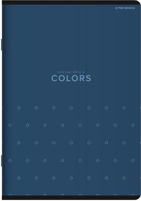 Изображение Top 2000 Zeszyt A4/96K kratka Colors mix (5szt)