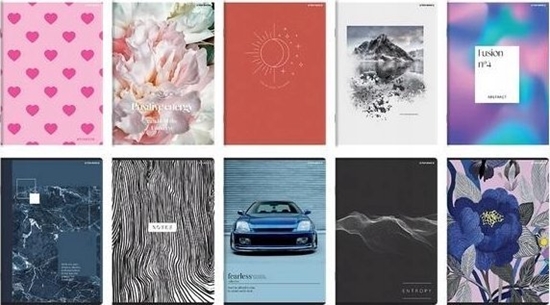 Изображение Top 2000 Zeszyt A5/96K kratka Megamix (5szt) TOP2000