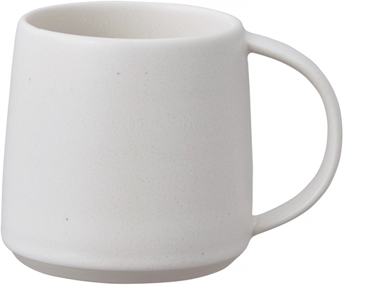Picture of Top Can Cap KINTO - RIPPLE - Kubek ceramiczny - Biay 250ml