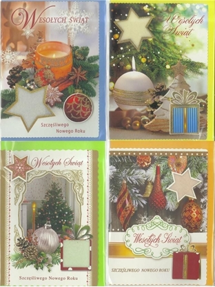 Изображение Top Graphic Karnet B6 BN z elem. i opatk. wiecki (10sz) MIX