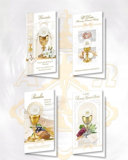 Picture of Top Graphic Karnet DL De Lux. Zocony Komunia MIX (10szt.)