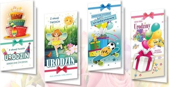 Picture of Top Graphic Kartki karnet TOP DLXO Urodziny dzieci Top Graphic
