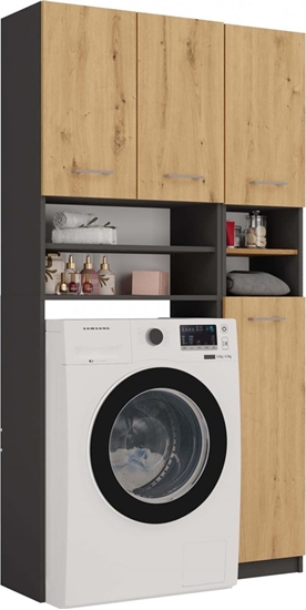 Picture of Topeshop Zestaw azienkowy Marpol MARPOL ANTRACYT ARTISAN