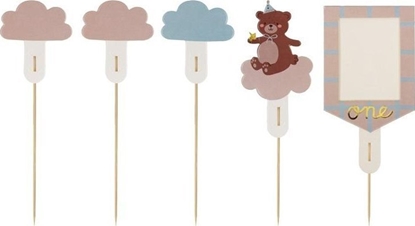 Picture of Toppery na tort Mi mix 12-14cm 5szt