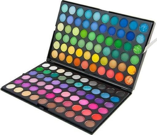 Изображение TopShine AG167 PALETA CIENI DO POWIEK 120 KOLORÓW MAT/BYSK uniwersalny