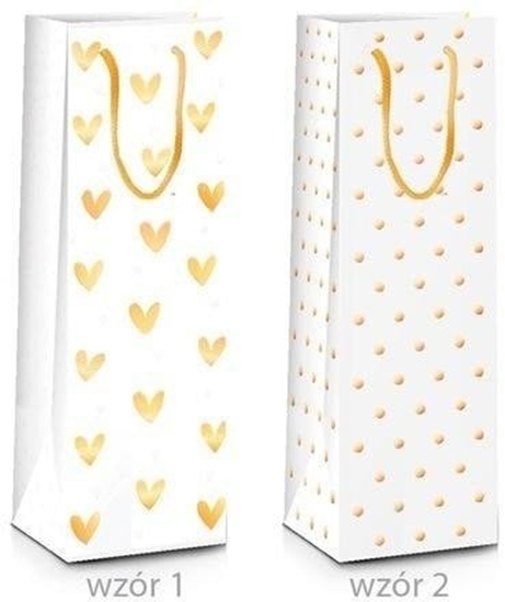 Изображение Torba prezentowa Grand lub butelka 12x36x10 MIX