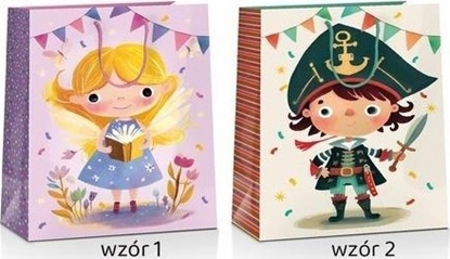 Attēls no Torba prezentowa Kids 32x26x10cm MIX