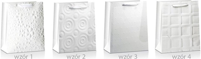 Attēls no Torba prezentowa Lux biaa 45x33x10cm MIX