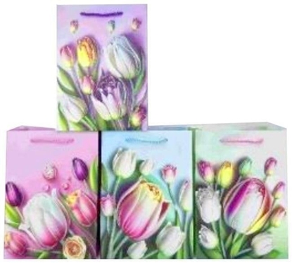 Изображение Torba prezentowa Tulipany MIX