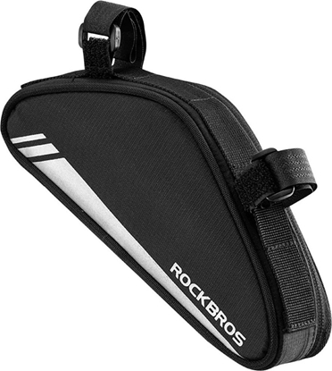 Picture of Torba rowerowa na narzdzia pompk mocowana na ram 0.7l - czarna ROCKBROS