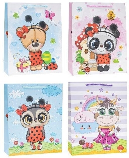 Picture of Torebka dziecice 18x24x8cm mix ROZETTE