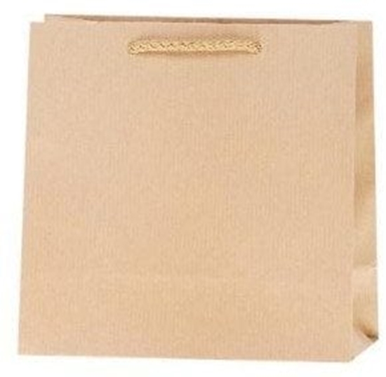 Изображение Torebka kraft 90g 16x16x8cm kwadrat ROZETTE
