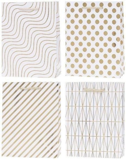 Изображение Torebka Lux 18x23x8cm hot-stamp mix ROZETTE