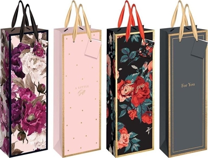 Picture of Torebka na butelk Gold