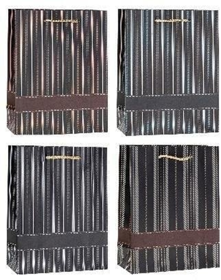 Изображение Torebka ozdobna 18x23x8cm hot-stamp mix ROZETTE