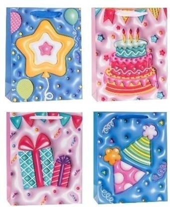 Изображение Torebka ozdobna 18x23x8cm party mix ROZETTE