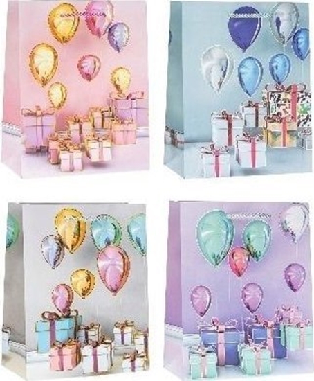 Изображение Torebka ozdobna 18x23x8xm mix ROZETTE