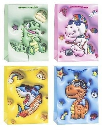 Picture of Torebka ozdobna 31x40x12cm dziecice mix ROZETTE