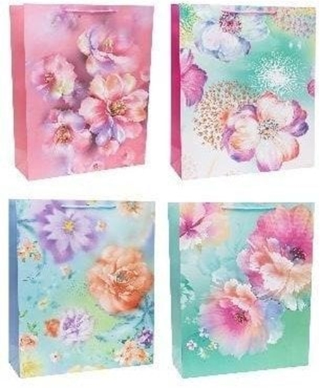 Изображение Torebka ozdobna 50x70x20cm szerokie dno mix